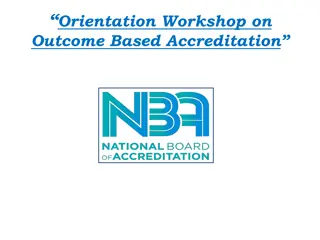 Outcome-Based Accreditation and NBA Accreditation Process