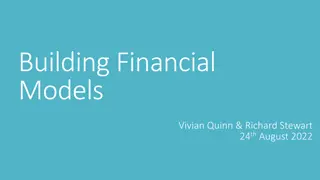 Building Financial Models - Implementation, Financing, and Business Plan Criteria