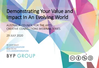 Understanding Public Value and Impact in the Arts Sector