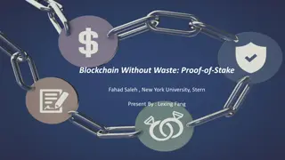 Blockchain Without Waste: Proof-of-Stake