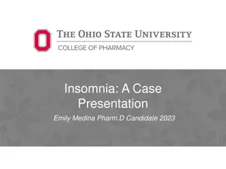 Chronic Insomnia: Case Presentation and Treatment Options