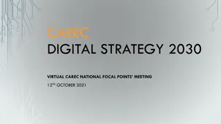 CAREC Digital Strategy 2030 Virtual Meeting Summary