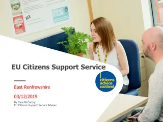 EU Citizens Support Services and Brexit Information in East Renfrewshire