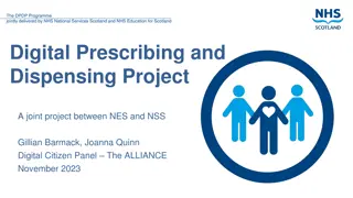 Digital Prescribing and Dispensing Programme in Scotland