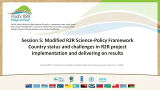 Challenges and Progress in R2R Project Implementation