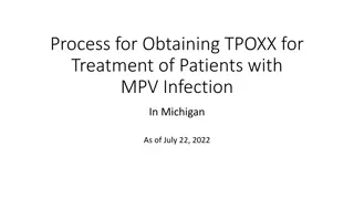 Obtaining TPOXX Treatment for MPV Infection in Michigan (July 22, 2022)