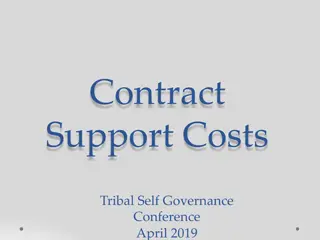 IHS Contract Support Costs Policy Updates