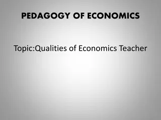 Qualities of a Successful Economics Teacher