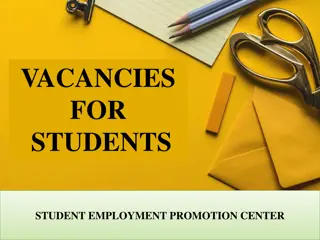 Student Employment Promotion Center: Empowering Student Careers