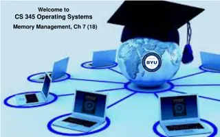 Operating System Memory Management in CS 345