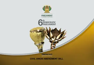 Understanding Civil Union Amendment Bill and Constitutional Rights