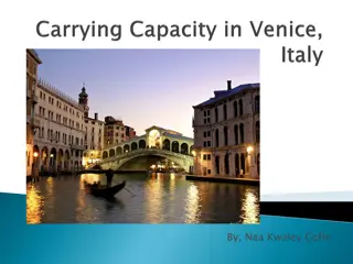 Issues and Challenges of Tourism in Venice