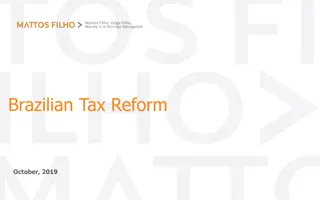 Overview of Brazilian Tax Reform Proposal