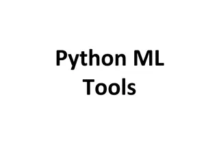 Python ML Tools: NumPy and SciPy