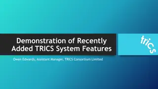 Evolution of TRICS System Features: Recent Enhancements and Future Timeline