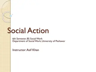 Process of Social Action in a Social Work Context