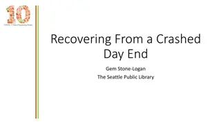 Troubleshooting and Recovery Guide for Crashed Day End Processes