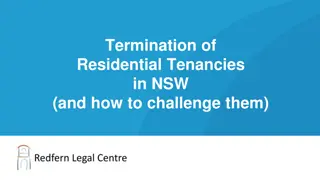 Termination of Residential Tenancies in NSW