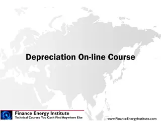 Alternative Depreciation Method for Modeling PPE Balance