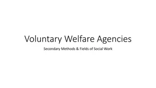 Overview of Voluntary Welfare Agencies in Social Work