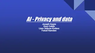 Understanding AI, Privacy, and Data in Cybersecurity