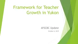 Comprehensive Framework for Teacher Growth in Yukon