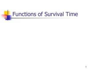 Fundamentals of Survival Time Analysis