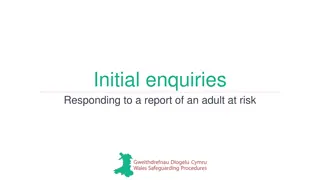 Safeguarding Process for Adults at Risk