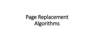 Page Replacement Algorithms Overview