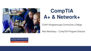 CompTIA Program at CUNY Kingsborough Community College