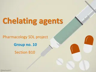 Overview of Chelating Agents in Pharmacology