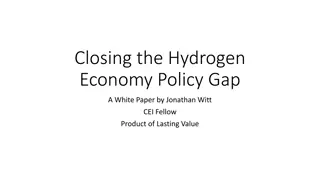 Overview of Hydrogen Economy Policies in California, British Columbia, and Oregon