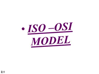 The OSI Model and Layered Tasks in Networking