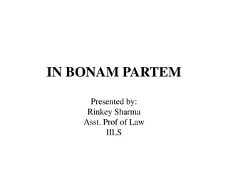 Understanding Bonam Partem in Legal Interpretation