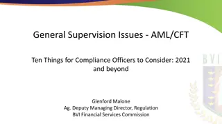 AML/CFT Compliance Considerations for 2021 and Beyond