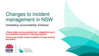 Changes to Incident Management in NSW: Updated Approaches & Legislation