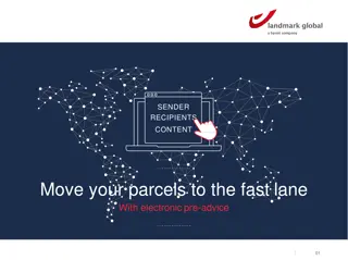 Streamlining Parcel Delivery with Electronic Advance Data