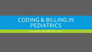 Pediatric Coding and Billing Guidelines by Kim Hawkins, PhD, APRN, FNP-C