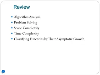 Pseudo Code and Flow Charts for Algorithm Analysis