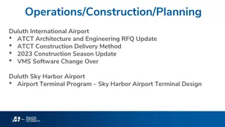 Airport Construction Delivery Methods Comparison