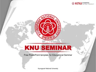 Insights from KNU Seminar Images