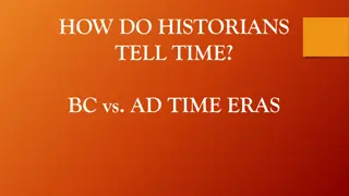 Historical Timelines: BC vs AD Time Eras