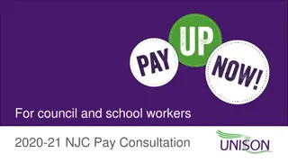 National Joint Council (NJC) Pay Consultation for Council and School Workers 2020-21