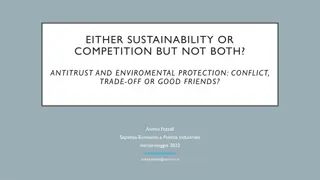 Competition vs Sustainability: Seeking a Balance