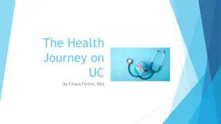 The Health Journey on UC by Chiara Fortini, DEA