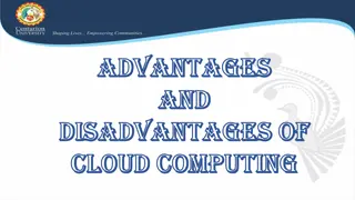 Advantages and Disadvantages of Cloud Computing Explained