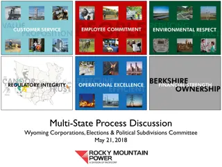 Multi-State Process Discussion: Wyoming Corporations & Elections