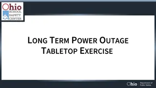 Long-Term Power Outage Tabletop Exercise