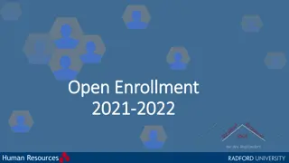 Open Enrollment 2021-2022 Information for Highlanders' Human Resources