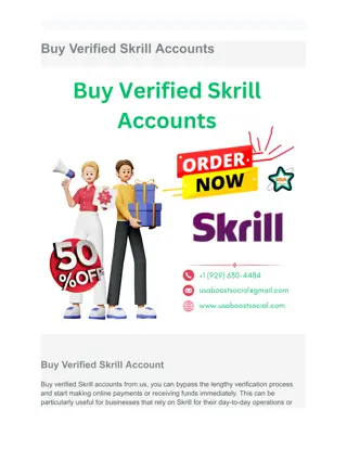 Buy Verified Skrill Accounts